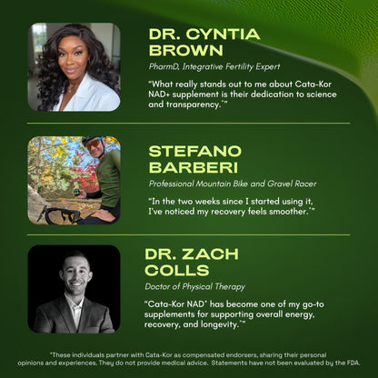 Cata-Kor Liposomal NAD Supplement with Resveratrol – NMN Supplement Alternative – Third-Party Tested – 30-Day Supply – Advanced NAD+ Resveratrol